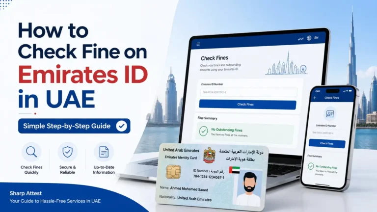 How to Check Fine on Emirates ID in UAE